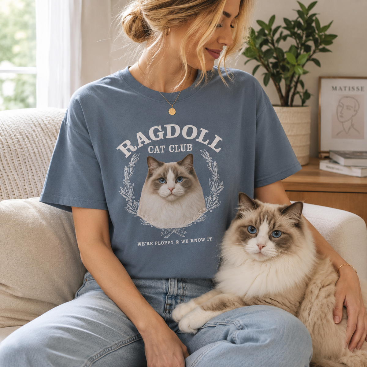 Ragdoll Cat Shirt, Gift for Ragdoll lover, cat breed shirt