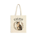 Calico Cat Tote Bag, Gift for Calico Cat lover, Tote bag with Calico Cat Club