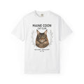 Maine Coon Cat Club T-Shirt | Illustrated Maine Coon Portrait | Gift for Maine Coon Cat lover