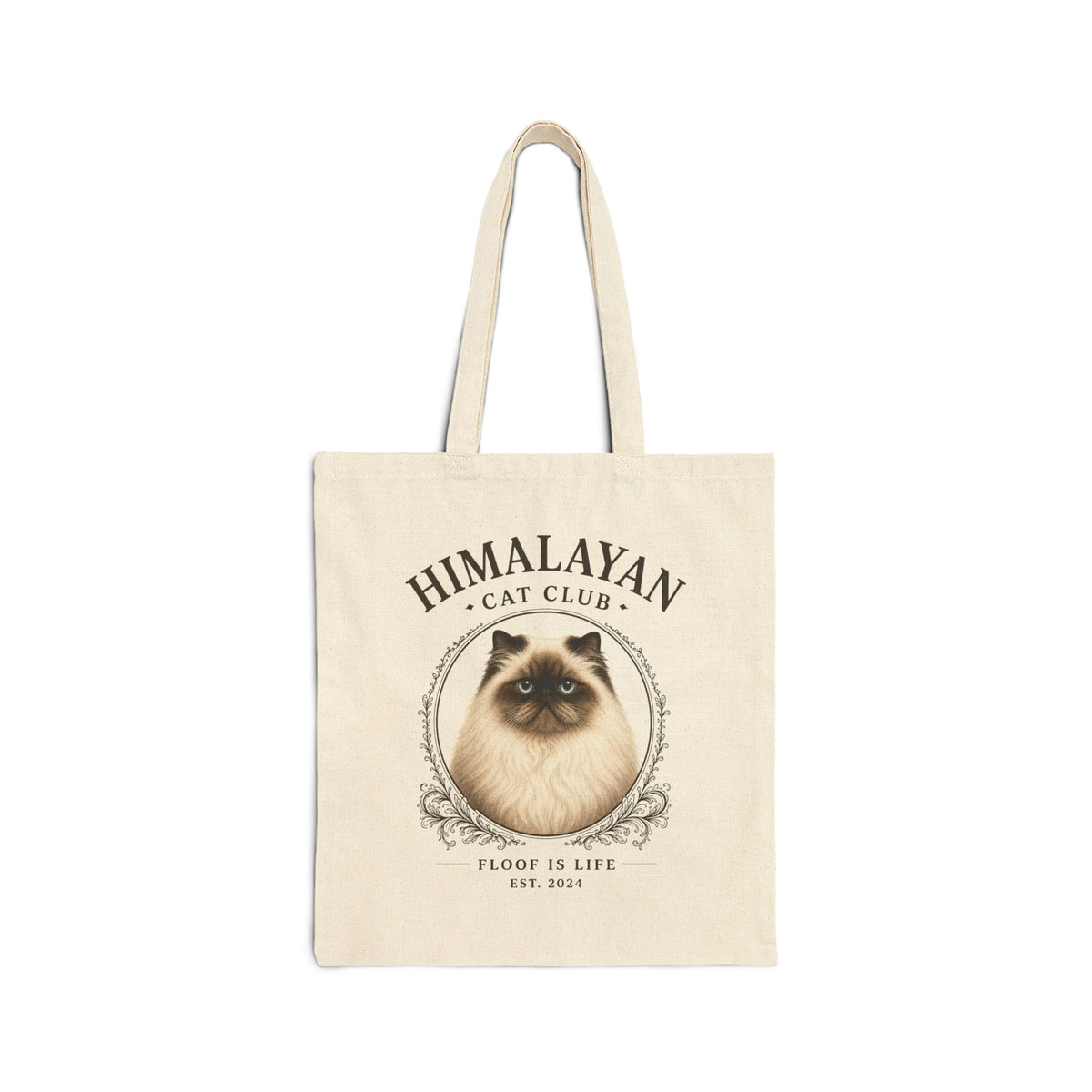 himalayan cat tote, gift for himalayan cat owner, cat breed gifts, himalayan cat