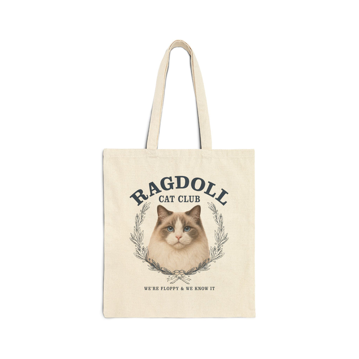 Ragdoll Cat Tote Bag, Gift for Ragdoll Breed Owner, Ragdoll cat breed
